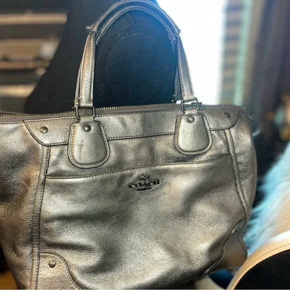 Coach poppy Leather Satchel - Picture 3 of 6